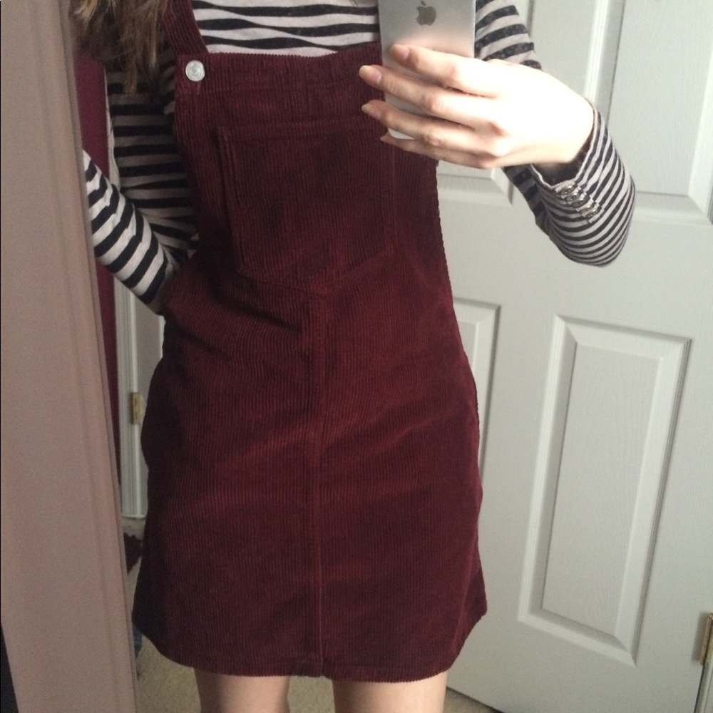 Top shop Corduroy Jumper Dress